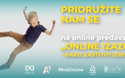 IZVJEŠTAJ O SURADNJI ŠKOLE S CENTROM ZA SIGURNIJI INTERNET I POZIV RODITELJIMA NA SUDJELOVANJU NA NJIHOVOM BESPLATNOM MREŽNOM PREDAVANJU „ONLINE IZAZOVI – KAKO ZAŠTITITI DJECU?“