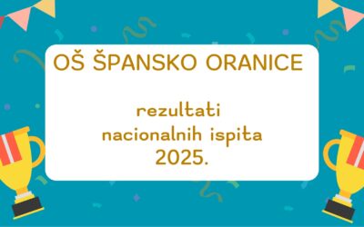Rezultati Nacionalnih ispita OŠ Špansko Oranice
