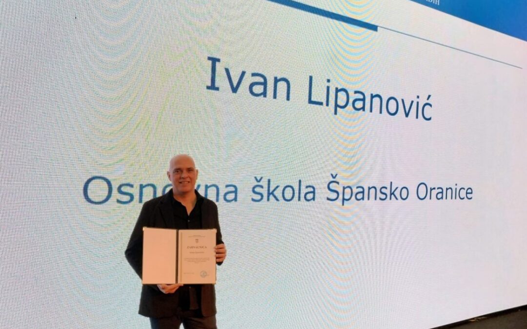 Učitelj Ivan Lipanović opet među nagrađenim učiteljima!