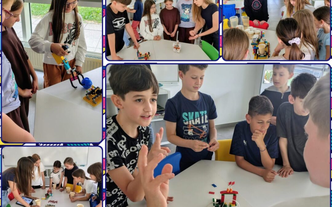 Vršnjačkim učenjem do novih STEM znanja: izložba robotskih projekata STEAM grupe